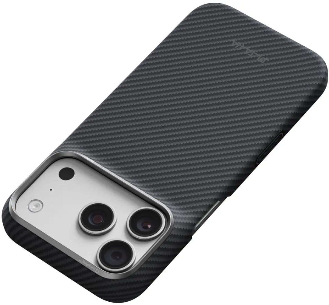 Pitaka Twill Case iPhone 17 Pro KI1801P - Black Grey