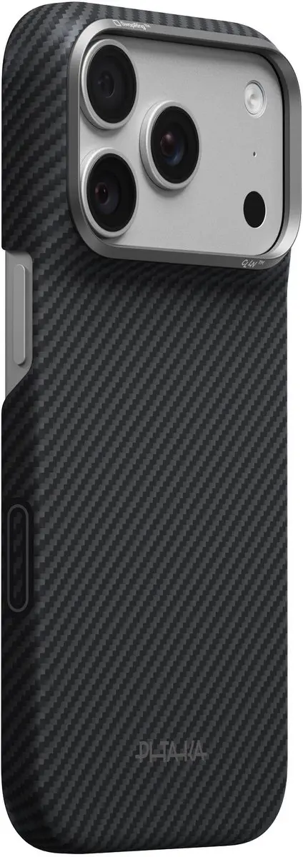 Pitaka Twill Case iPhone 17 Pro KI1801P - Black Grey
