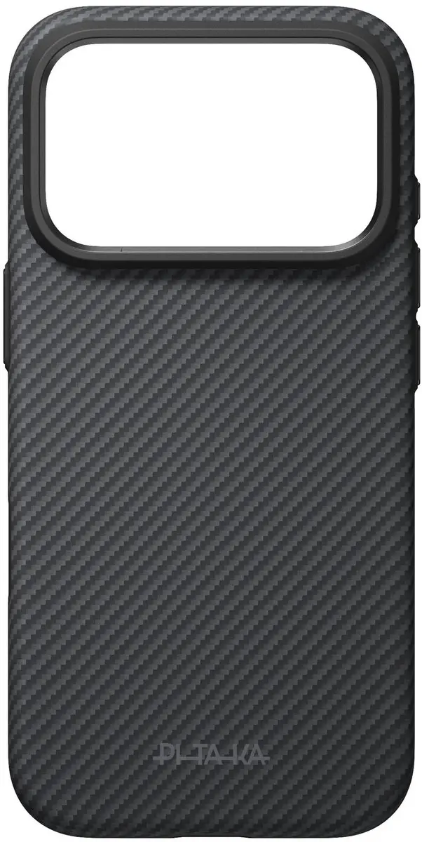 Pitaka Twill Summa Case iPhone 17 Pro KI1801SP - Black Grey