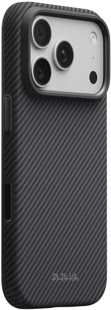 Pitaka Twill Summa Case iPhone 17 Pro KI1801SP - Black Grey