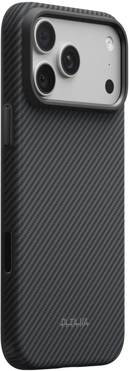 Pitaka Twill Summa Case iPhone 17 Pro Max KI1801SPM - Black Grey