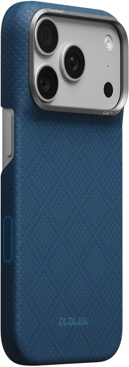 Pitaka Argyle Hoesje iPhone 17 Pro - Midnight Blue