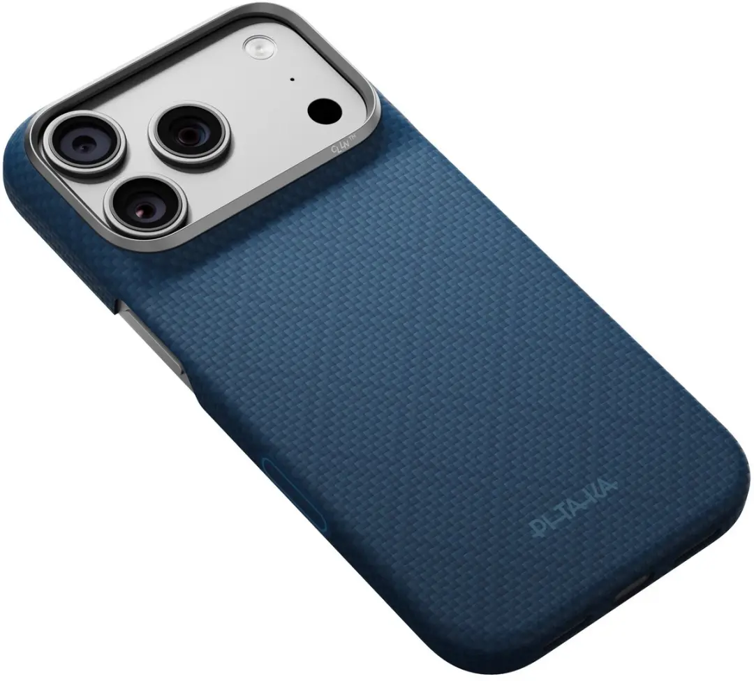 Pitaka Argyle Hoesje iPhone 17 Pro - Midnight Blue