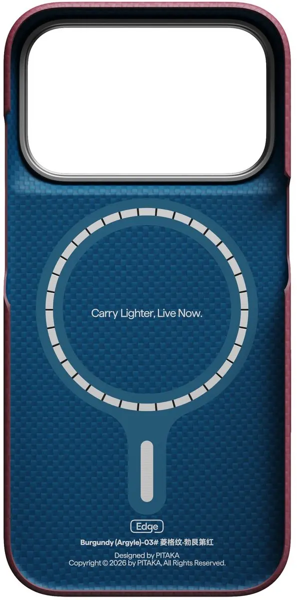 Pitaka Argyle Hoesje iPhone 17 Pro KI1817P