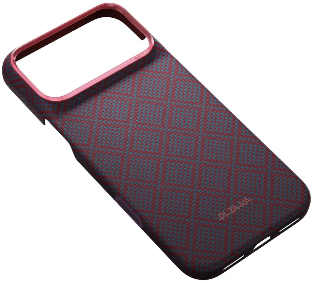 Pitaka Argyle Hoes iPhone 17 Pro KI1818P - Blue's Red