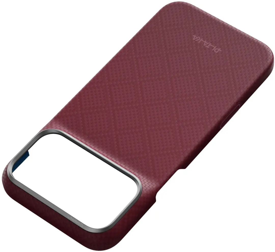 Pitaka Argyle Hoes iPhone 17 Pro Max KI1817PM - Burgundy