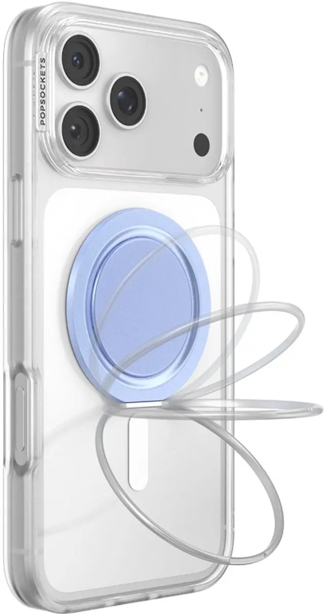 PopSockets PopGrip Low Pro MagSafe - Lichtblauw