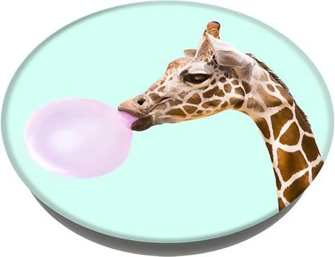 PopSockets Bubblegum Giraffe 800398 - Blauw - afbeelding 6 van 6