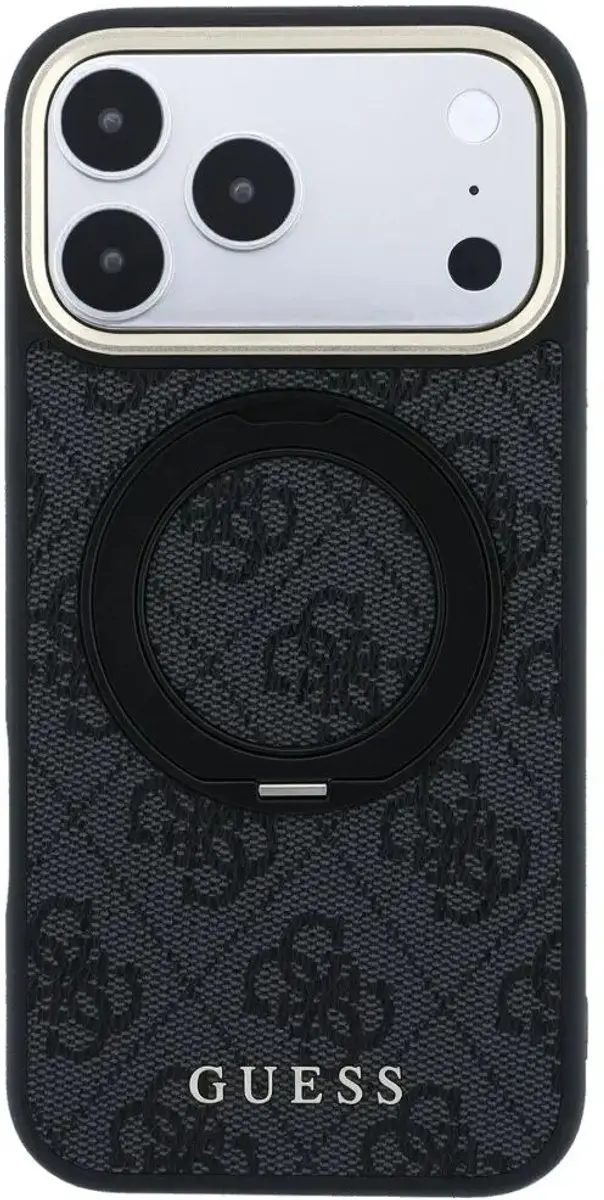 Guess iPhone 18 Pro Hoesje - MagSafe Zwart