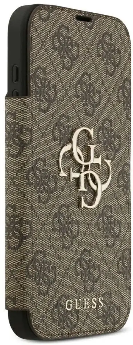 Guess Hoesje iPhone 18 Pro Max - 3 Pasjes - Bruin