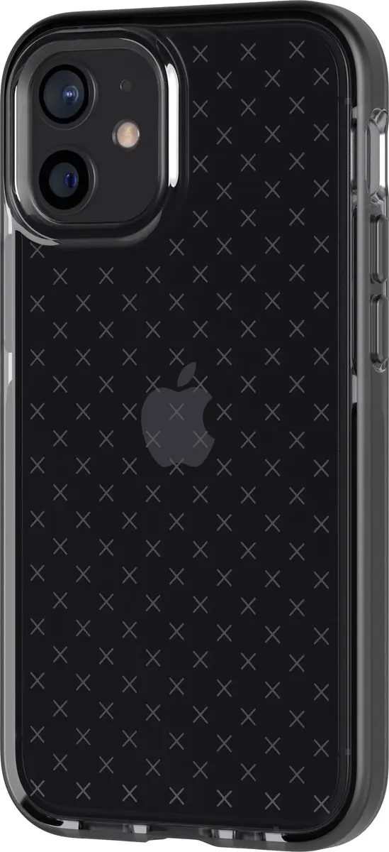 Tech21 Evo Check iPhone 12 Mini Hoesje - T21-8351 - Zwart
