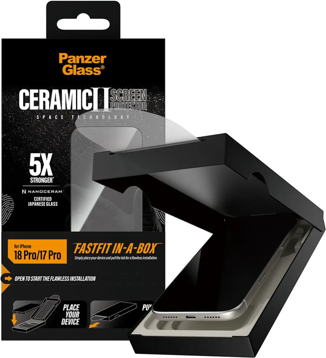 PanzerGlass PG12640 Screenprotector iPhone 17 Pro - 1 Stuk - afbeelding 6 van 6