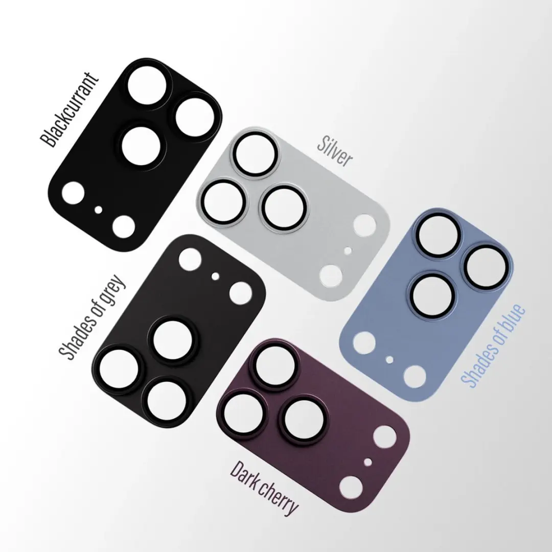PanzerGlass FENDER PG08180 Camera Beschermer - iPhone 18 Pro - Zilver