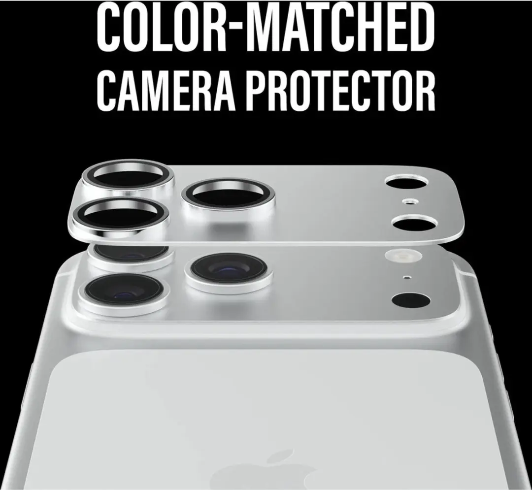 PanzerGlass FENDER PG36357 Camera Protector - iPhone 18 Pro Max - Zilver