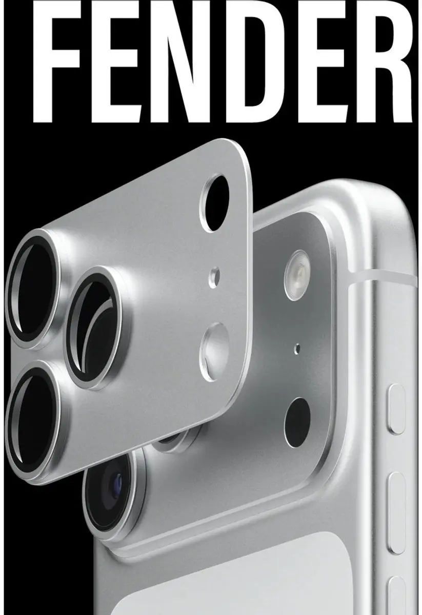 PanzerGlass FENDER PG36357 Camera Protector - iPhone 18 Pro Max - Zilver