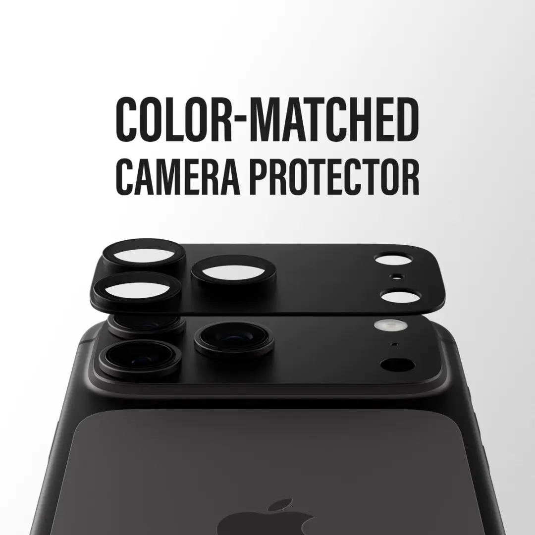 PanzerGlass FENDER PG98897 Camera Protector - iPhone 18 Pro Max - Zwartcurrant