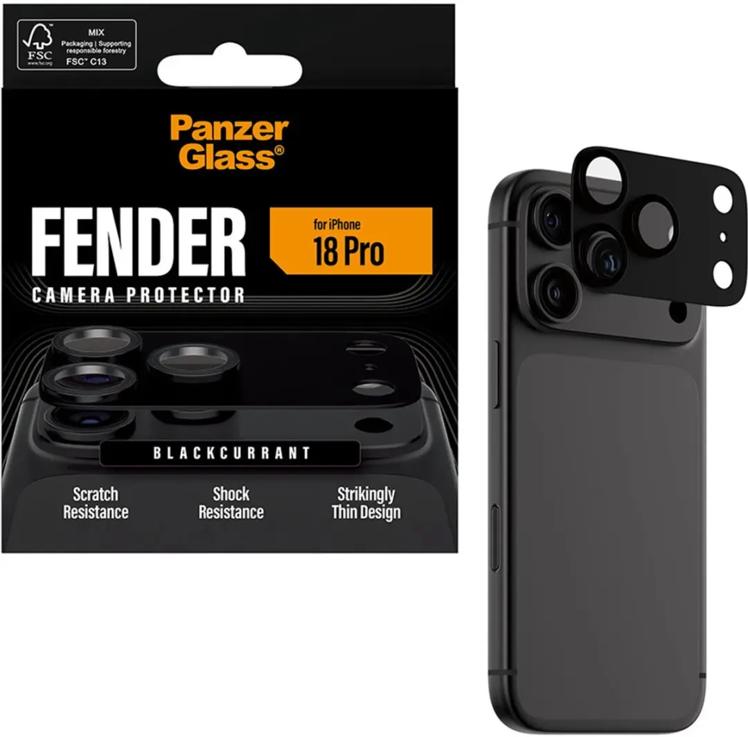 PanzerGlass FENDER PG56050 Camera Protector - iPhone 18 Pro - Zwartcurrant