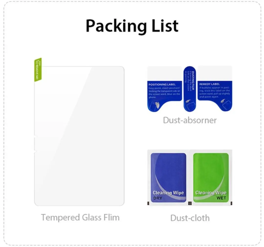 Dux Ducis Screenprotector Samsung Galaxy Tab S10 FE/S9/S9 FE 11 Inch - 2 Stuks - Transparant