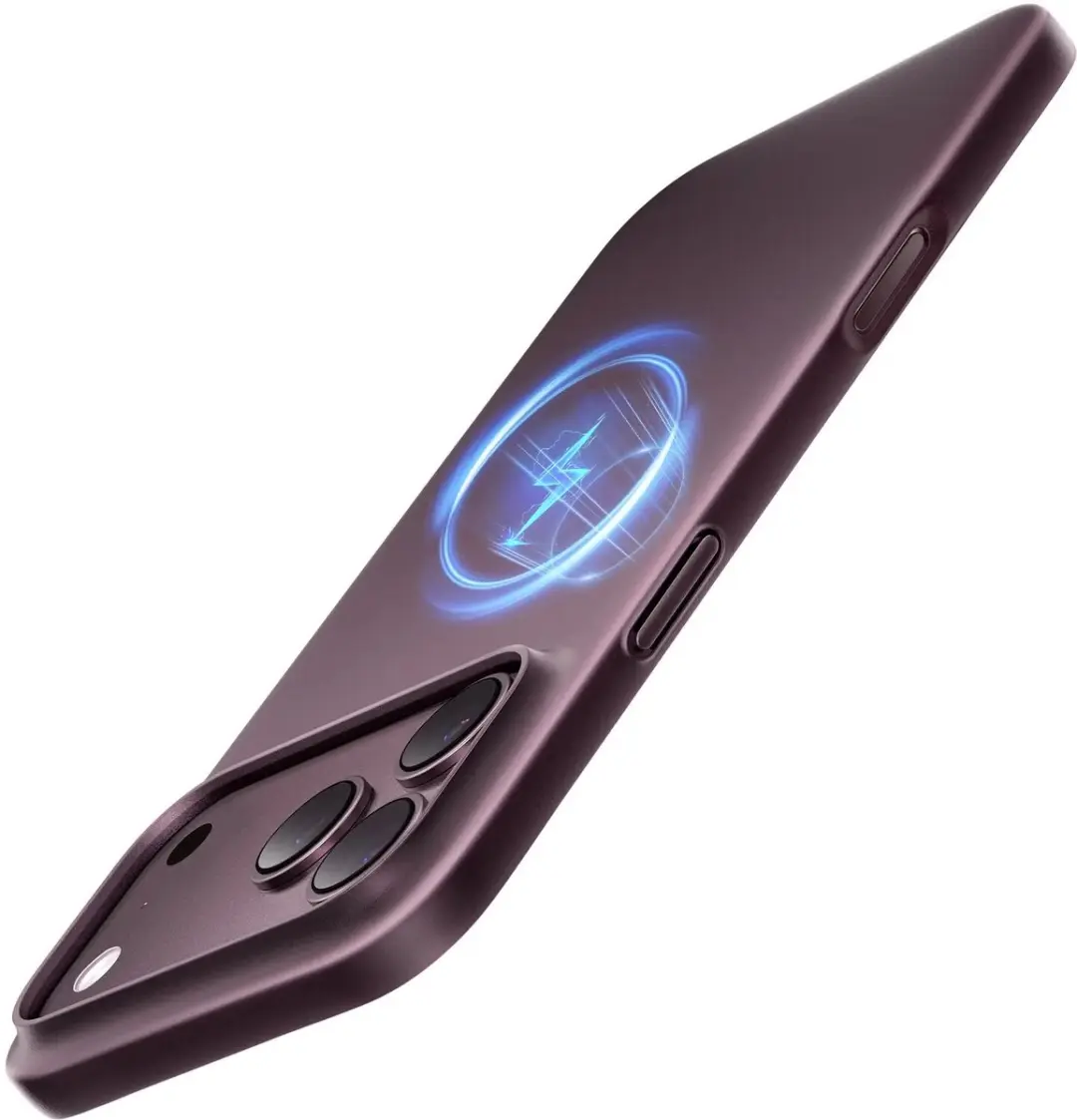 Torras Origin Fit Mag Hoesje iPhone 18 Pro - Paars