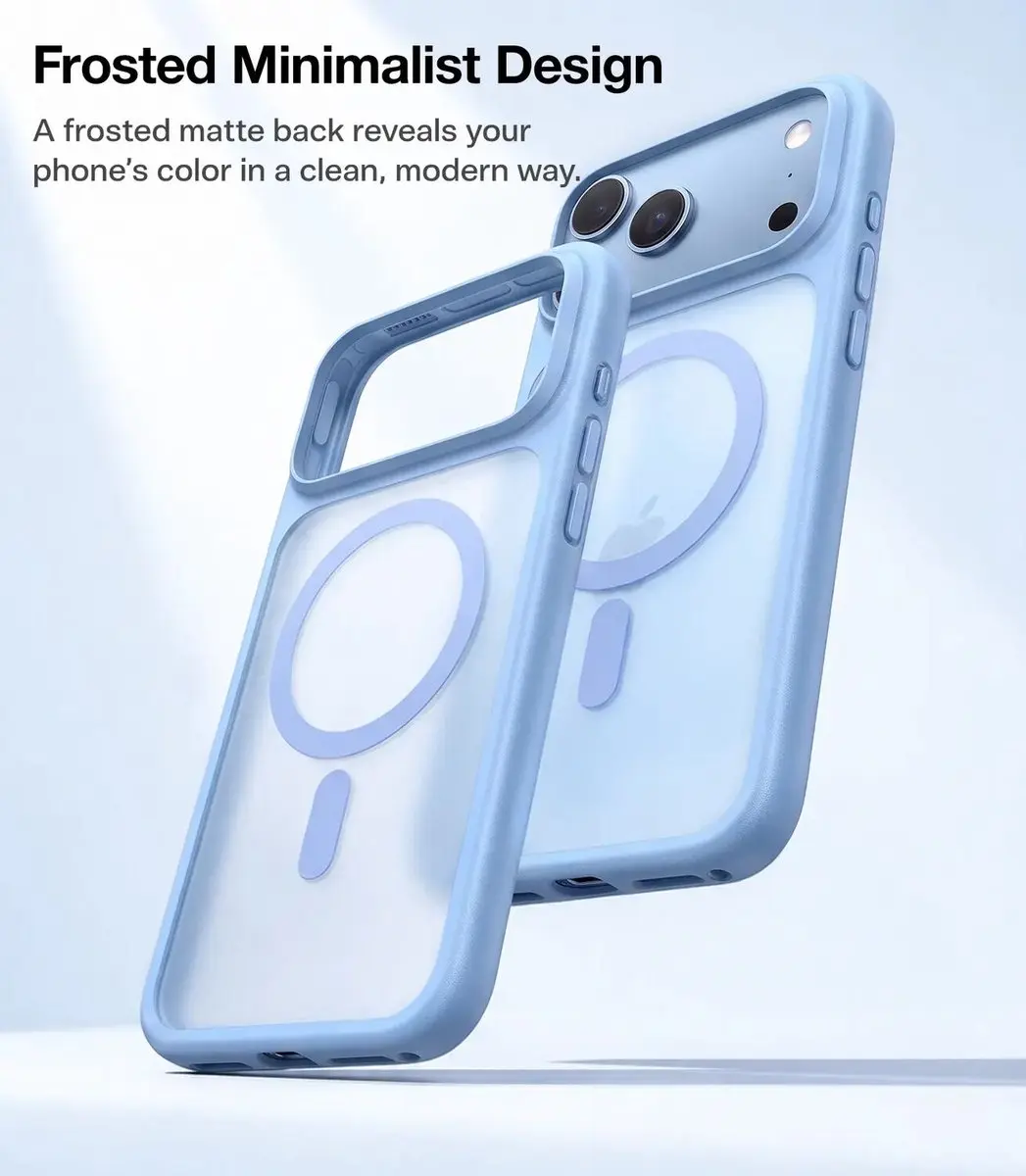 Torras Guardian-Mag Hoesje iPhone 18 Pro - Blauw