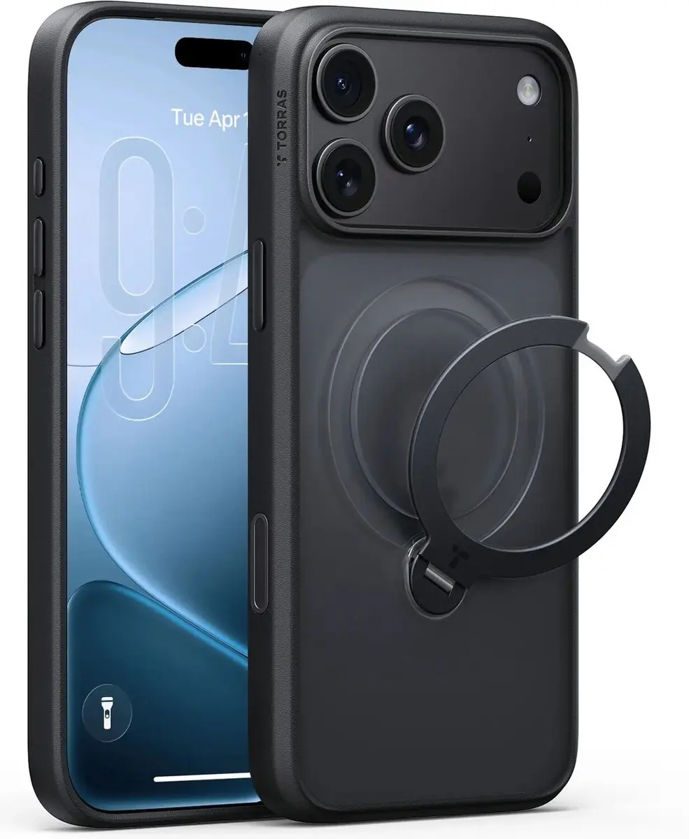 Torras UPro Ostand Q3 Spin Hoesje iPhone 18 Pro