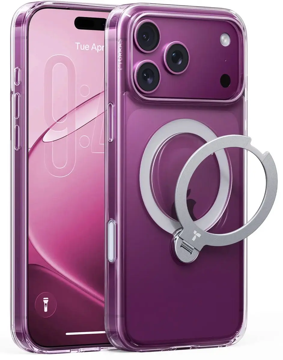 Torras UPro Ostand Q3 Spin Hoesje iPhone 18 Pro
