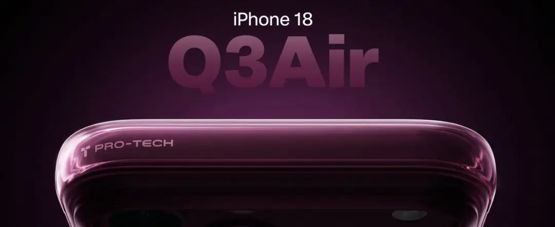 Torras Ostand Q3 Air Spin Hoesje iPhone 18 Pro - MagSafe/Paars