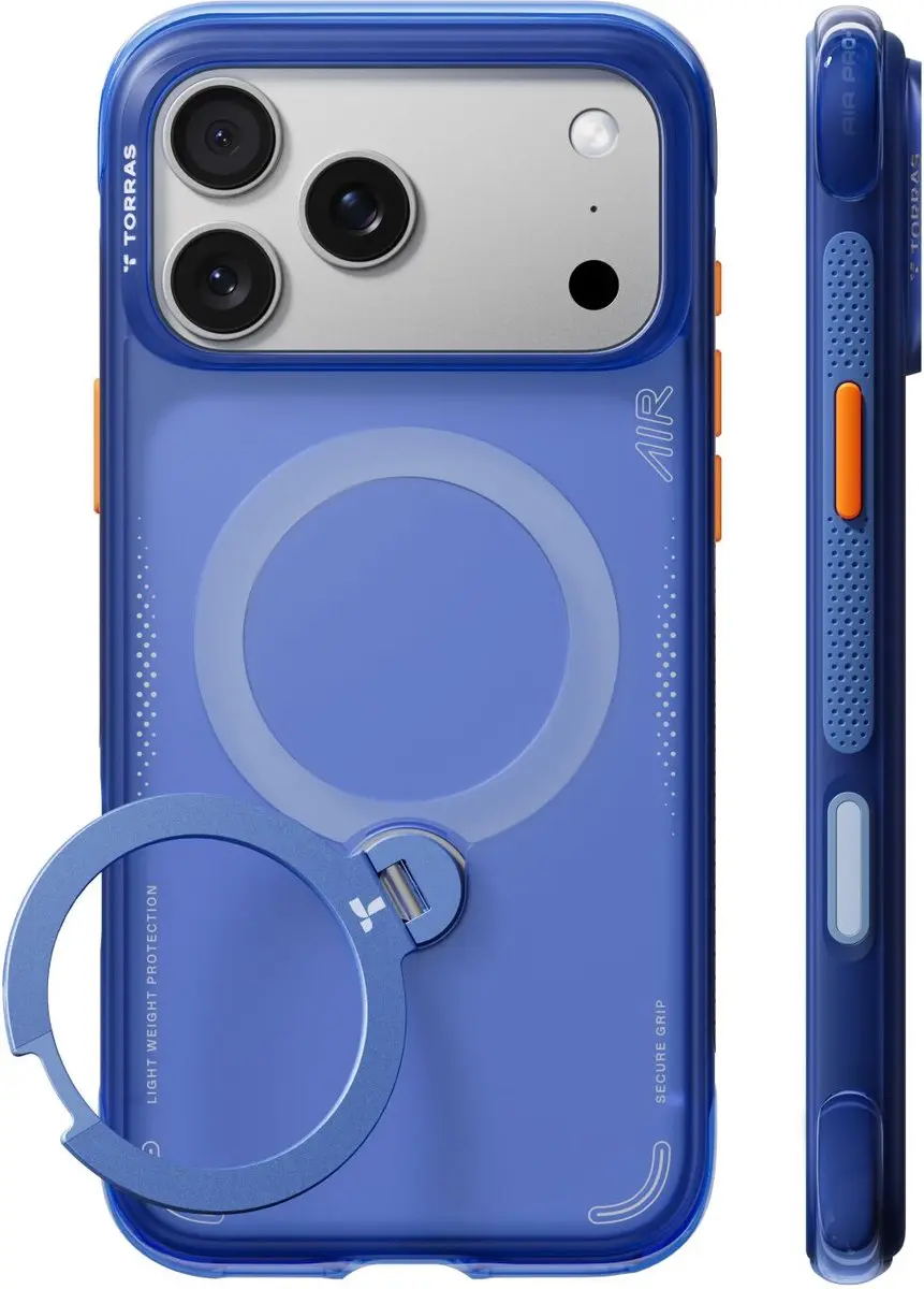 Torras Ostand Q3 Air Spin Hoesje iPhone 18 Pro