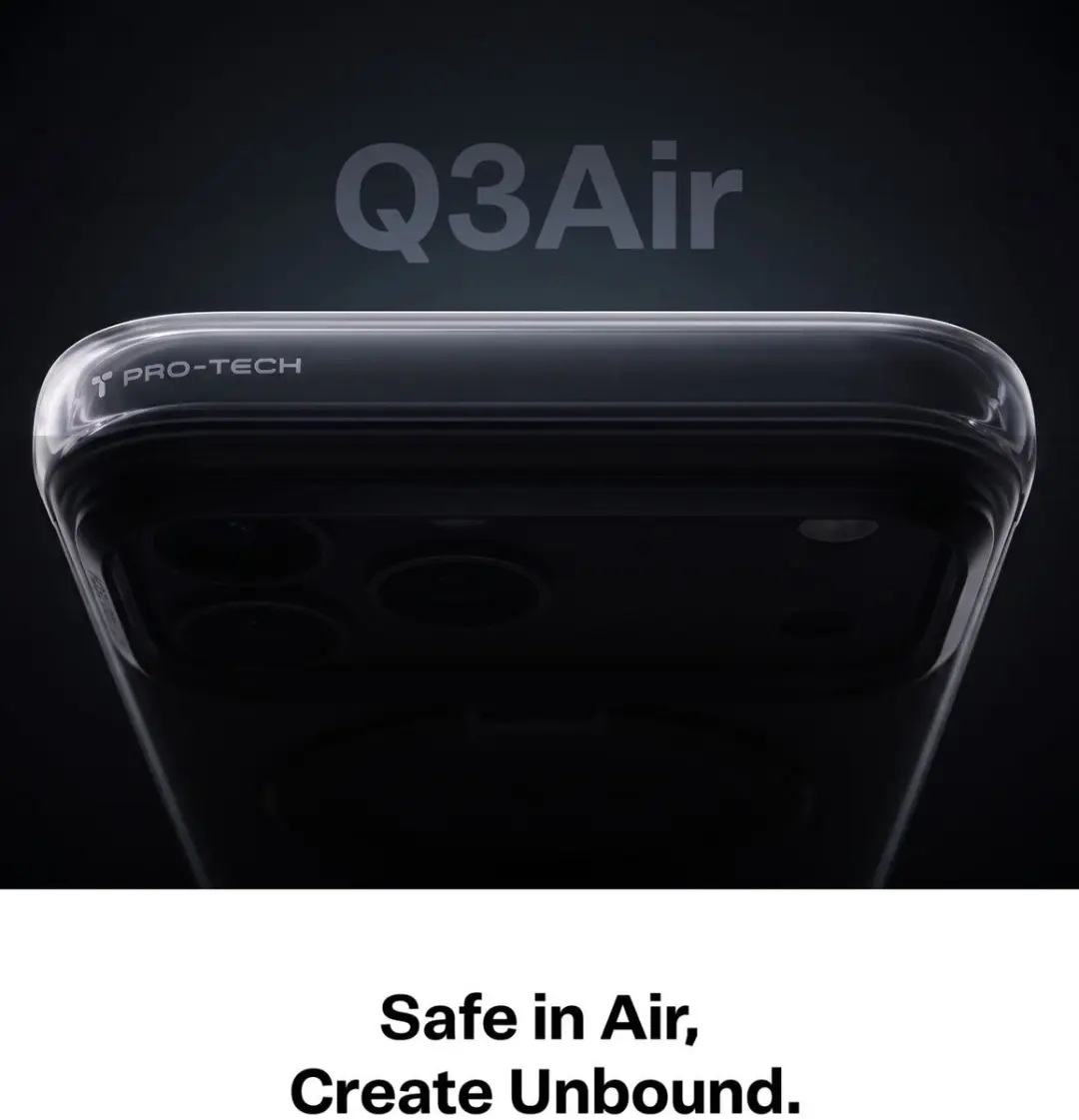 Torras Ostand Q3 Air Spin Hoesje iPhone 18 Pro - MagSafe/Zwart
