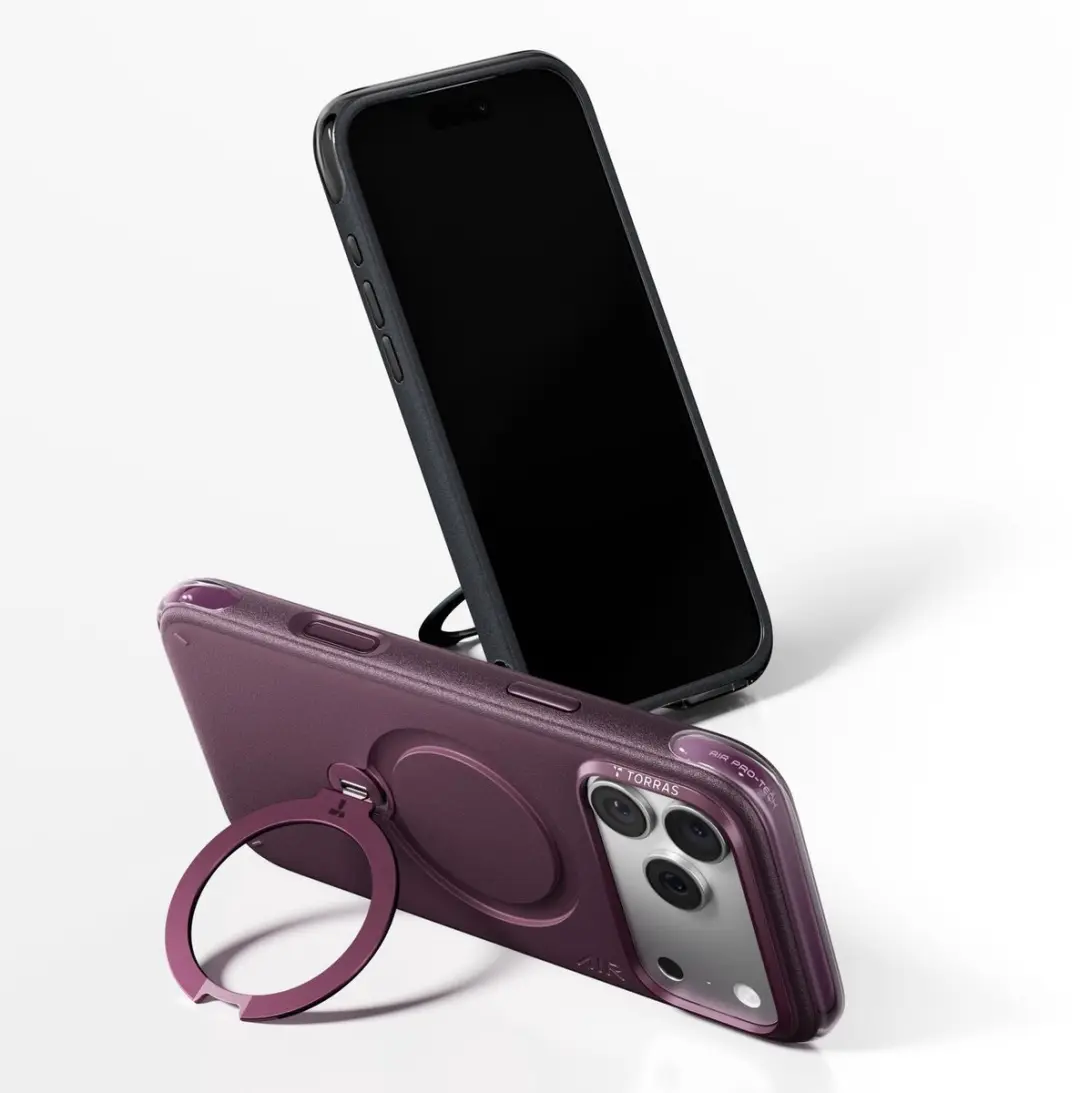 Torras Q3 Air Essential Hoesje iPhone 18 Pro - MagSafe - Zwart