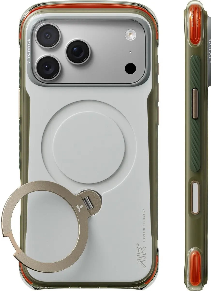 Torras Hoesje iPhone 18 Pro MagSafe Groen