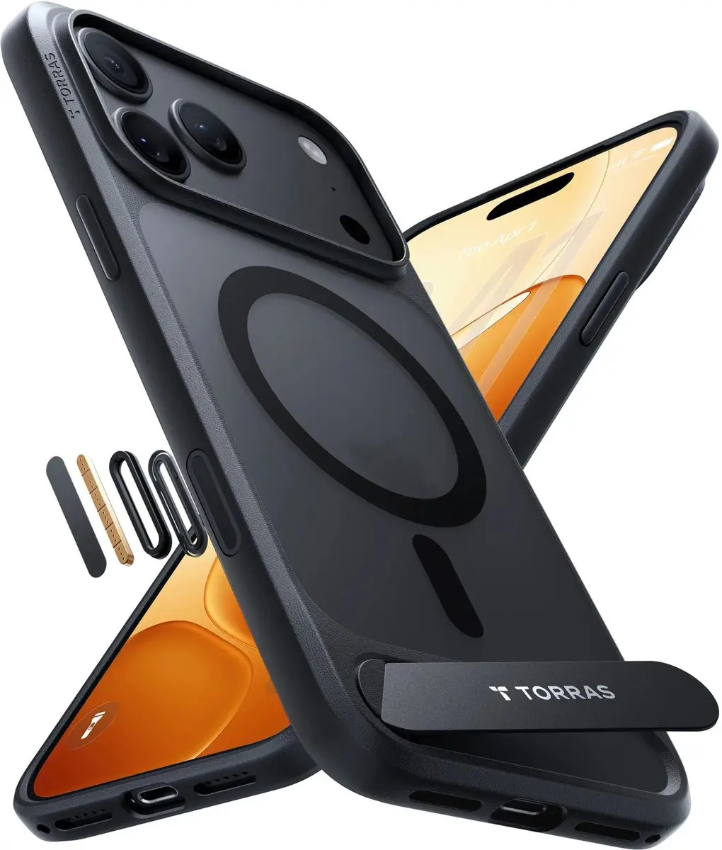 Torras Ostand Magnetic Hoesje iPhone 18 Pro Max