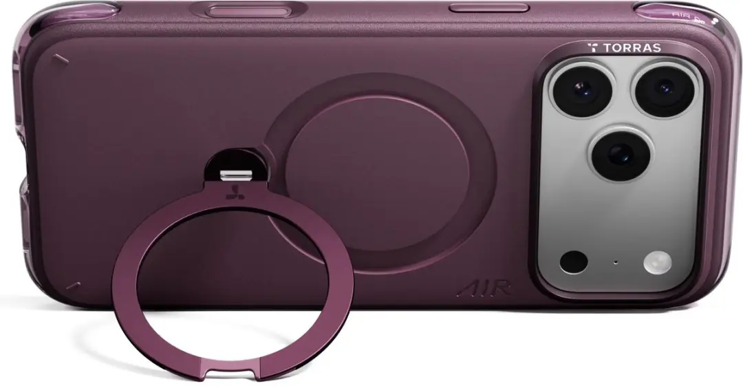 Torras Q3 Air Essential Hoesje iPhone 18 Pro Max - Paars