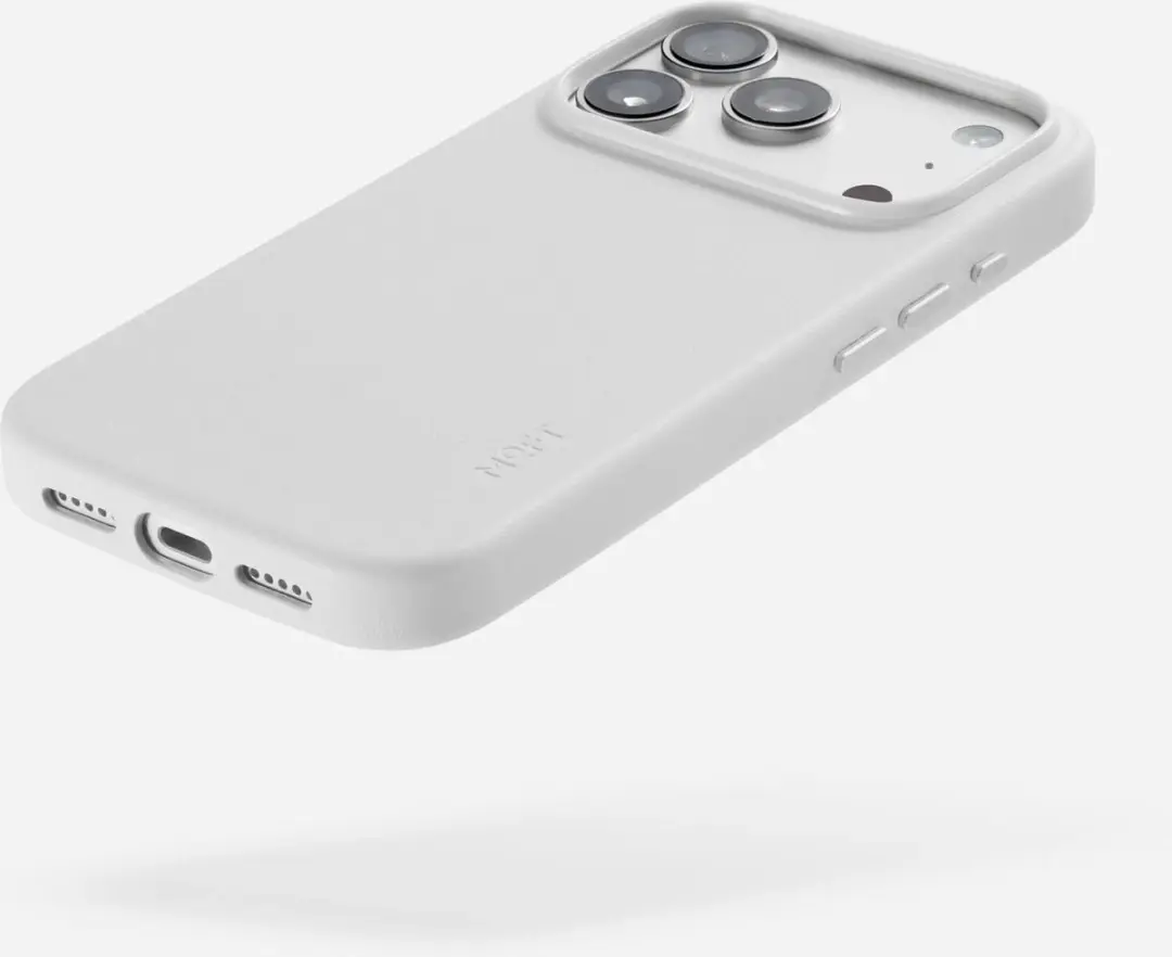 MOFT iPhone 18 Pro Hoesje - MagSafe - Vegan Leer - Wit