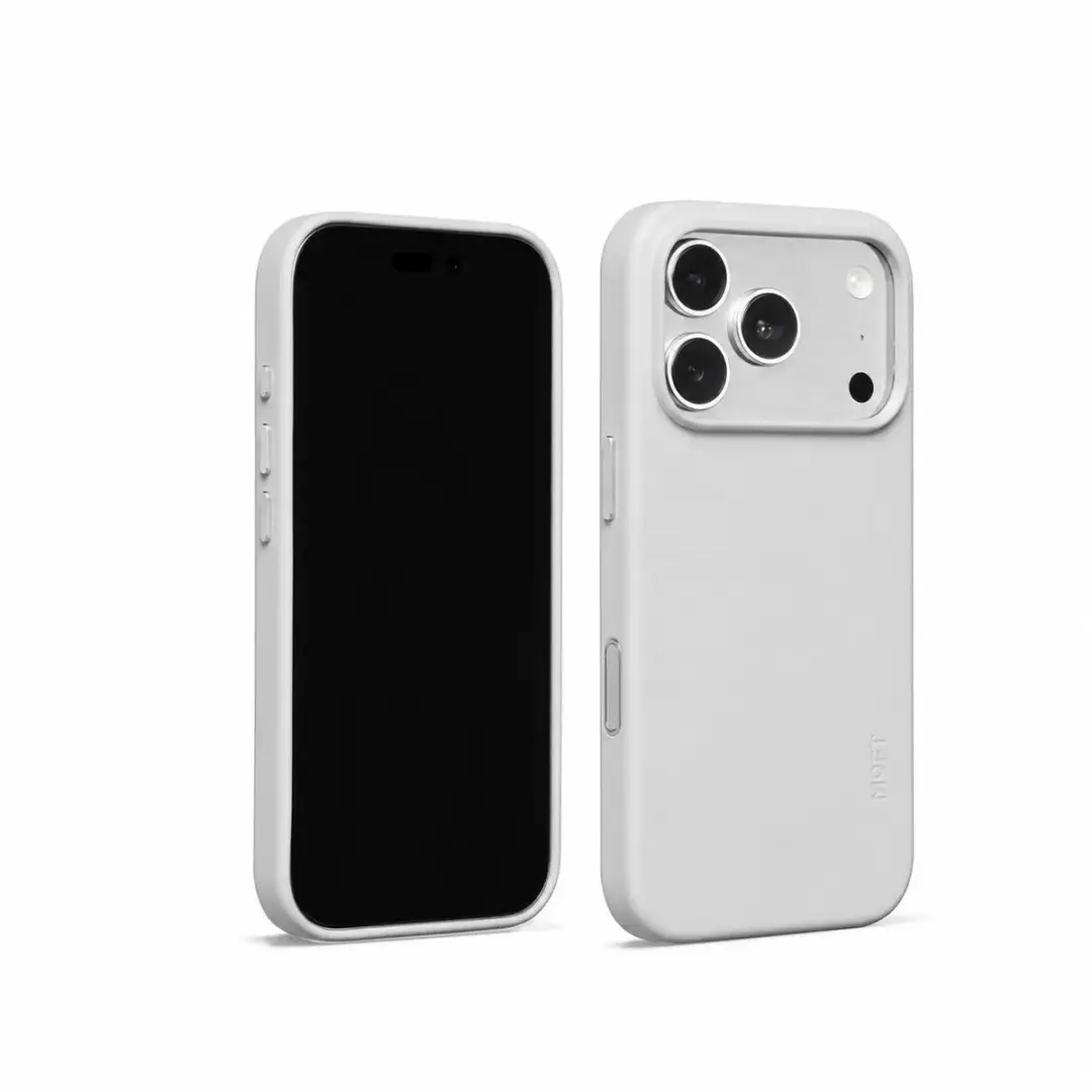 MOFT iPhone 18 Pro Hoesje - MagSafe - Vegan Leer - Wit