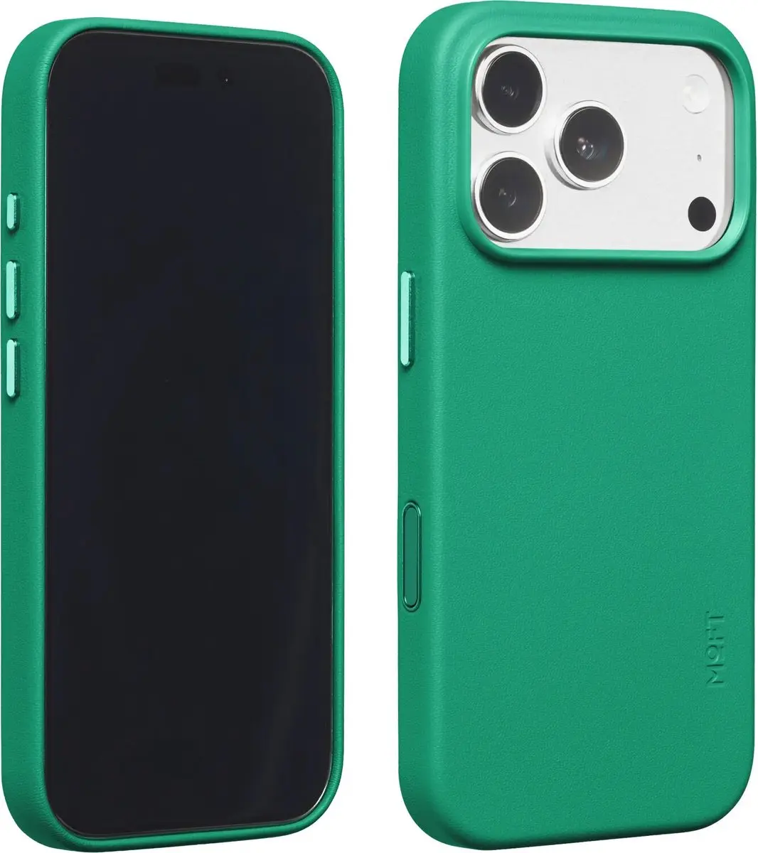 MOFT iPhone 18 Pro Hoesje - MagSafe - Groen Vegan Leer