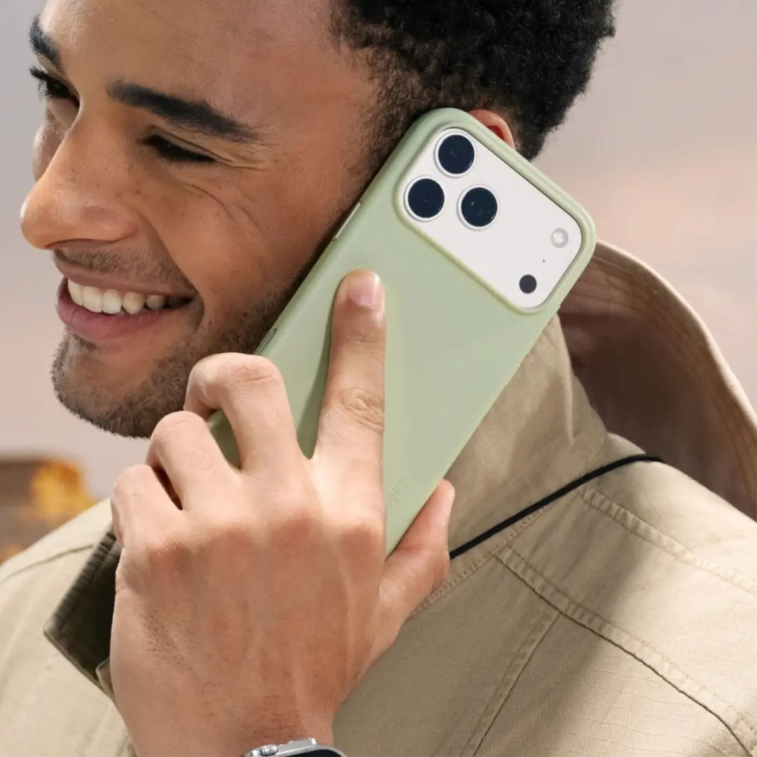 MOFT Vegan Leer Hoesje iPhone 18 Pro - MagSafe - Olive