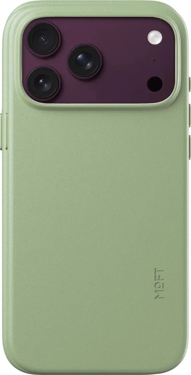 MOFT Vegan Leer Hoesje iPhone 18 Pro - MagSafe - Olive