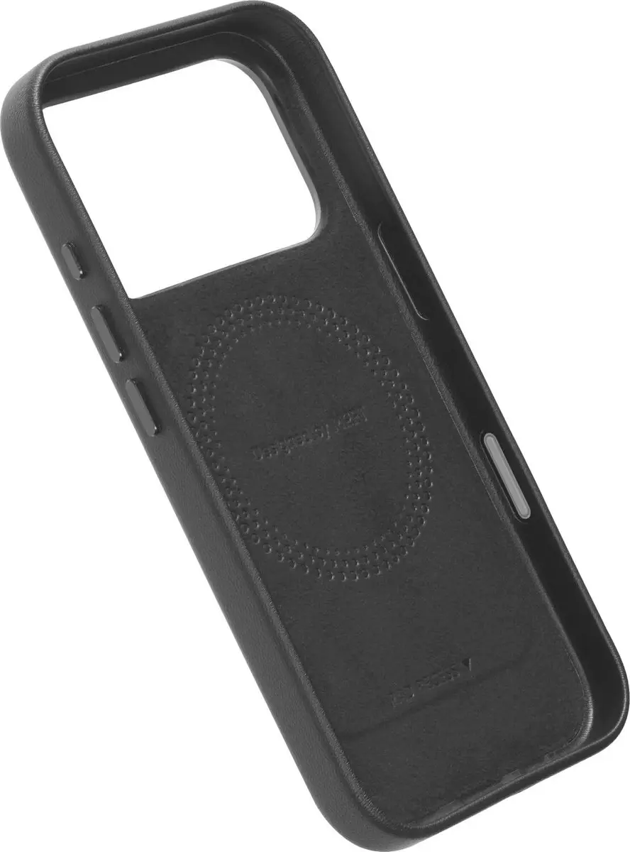 MOFT iPhone 18 Pro Max MagSafe Hoesje - Vegan Leer - Zwart