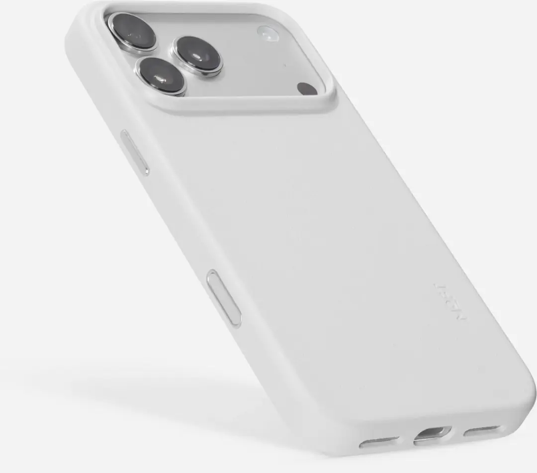 MOFT iPhone 18 Pro Max MagSafe Hoesje - Wit Vegan Leer