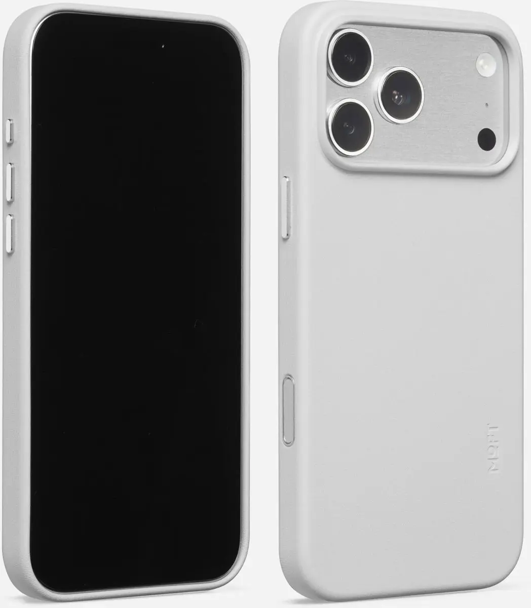 MOFT iPhone 18 Pro Max MagSafe Hoesje - Wit Vegan Leer