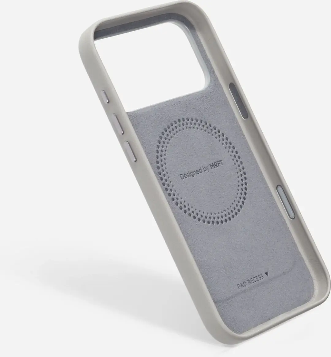 MOFT Hoesje iPhone 18 Pro Max - Vegan Leer - Taupe
