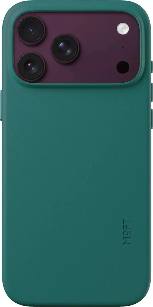 MOFT Vegan Leer Hoesje iPhone 18 Pro Max - MagSafe - Petrol