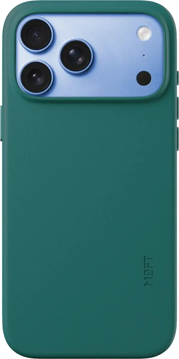 MOFT Vegan Leer Hoesje iPhone 18 Pro Max - MagSafe - Petrol