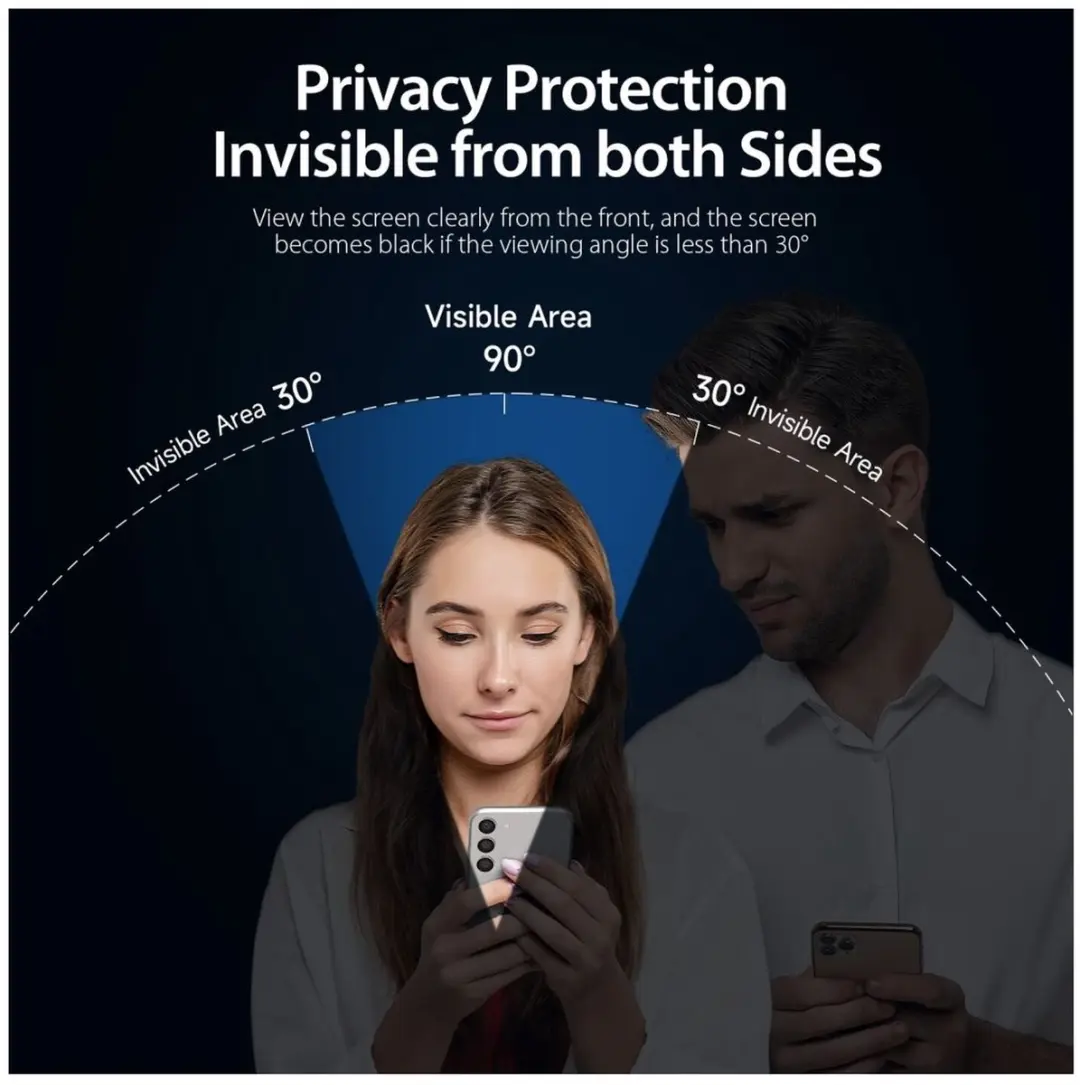 Dux Ducis Privacy Screen Protector Samsung Galaxy S26 Plus - 9H Tempered Glass