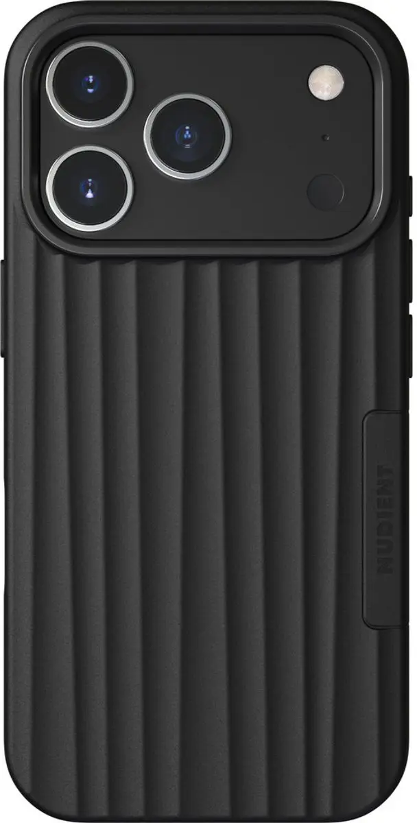 Nudient Bold MagSafe Case geschikt voor Apple iPhone 18 Pro/17 Pro Charcoal