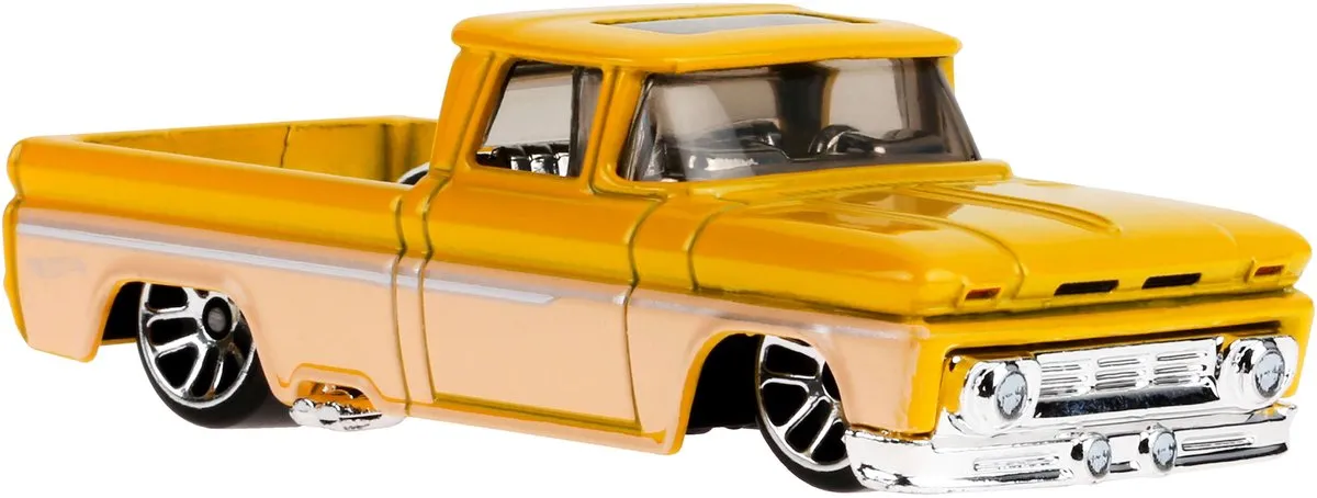 Hot Wheels Custom 62 Chevy JCB67 - Geel