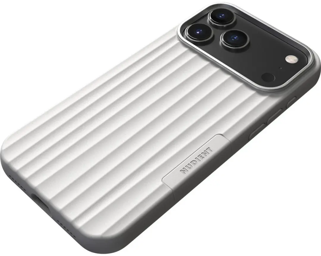 Nudient Bold MagSafe Hoesje iPhone 17 Pro Max - Wit
