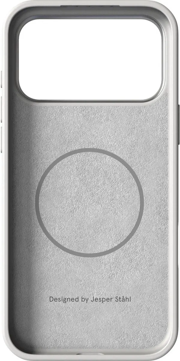 Nudient Bold MagSafe Hoesje iPhone 17 Pro Max - Wit