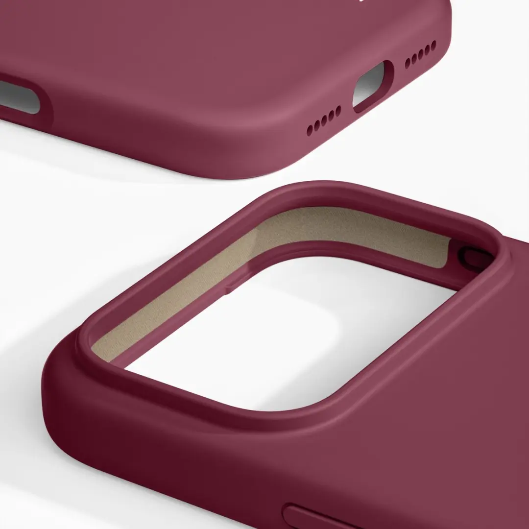 iDeal of Sweden Silicone Case iPhone 17 Pro Max - Fine Wine - MagSafe